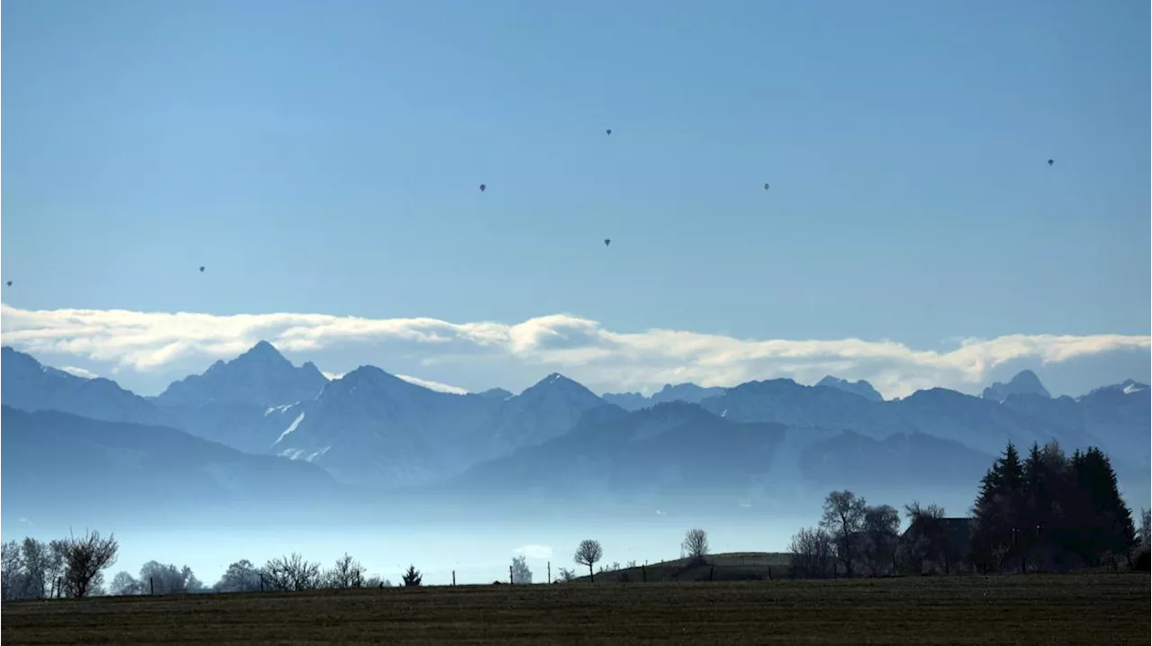 Bayern-Wetter im Ticker: Wo es Montag am wärmsten werden soll