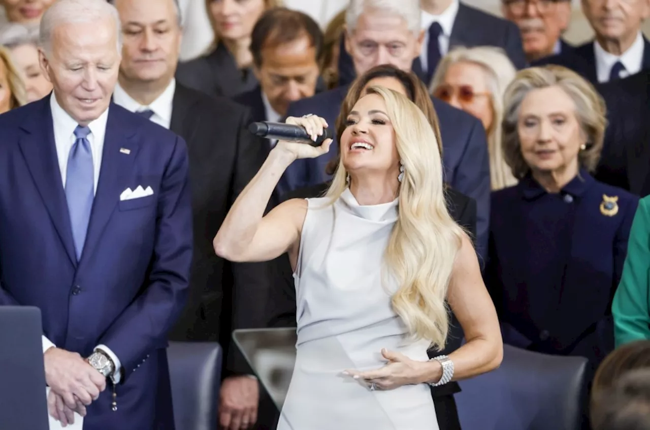 Carrie Underwood's A Cappella 'America the Beautiful' Steals the Show at Trump's Inauguration