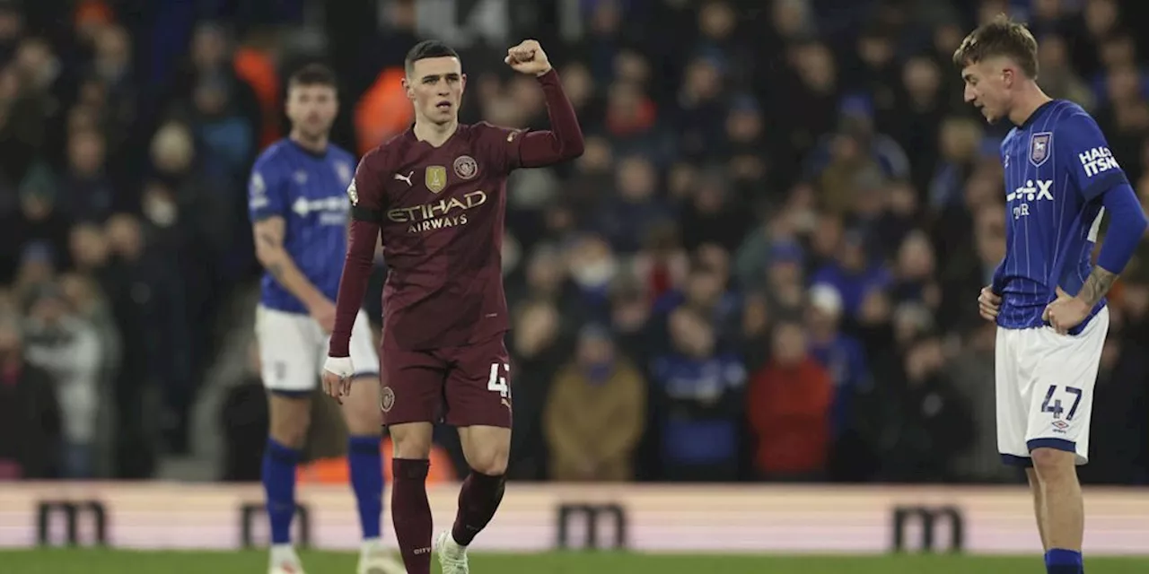 Man of the Match Ipswich Town vs Manchester City: Phil Foden