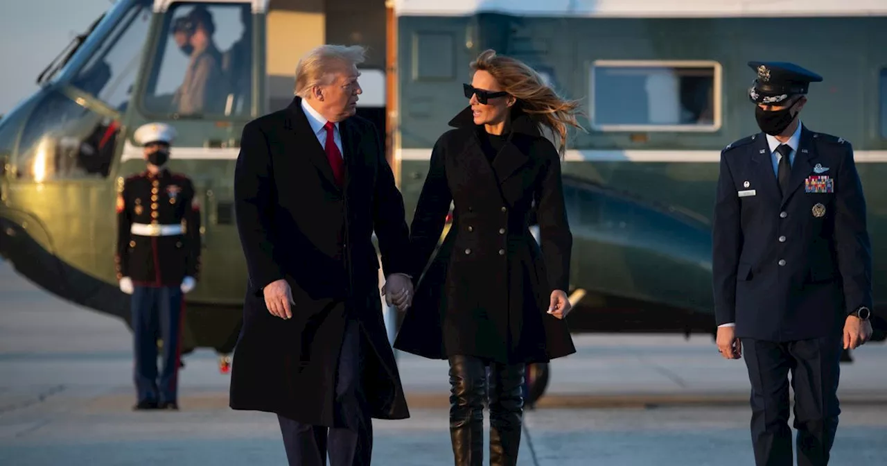 Melania Trumps Flugzeug-Sitzplatz ist unantastbar