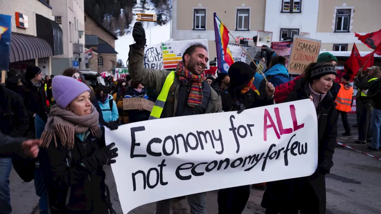 Billionaires' Wealth Soars as Oxfam Calls for Action on Inequality at Davos