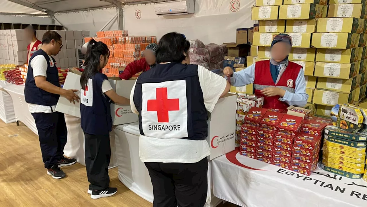 Singapore Red Cross Commits S$300,000 to Gaza Relief Effort