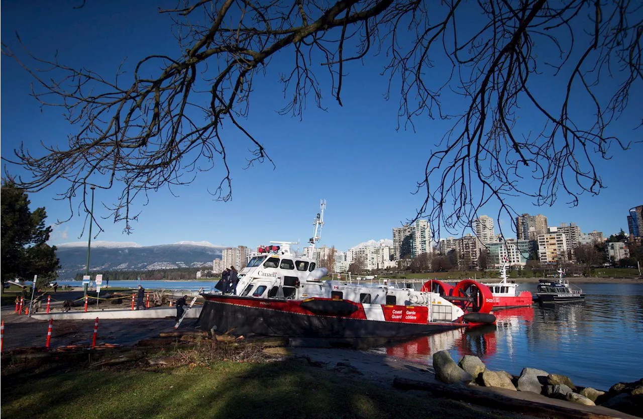 Boat sinks after smouldering for three hours in Indian Arm waters