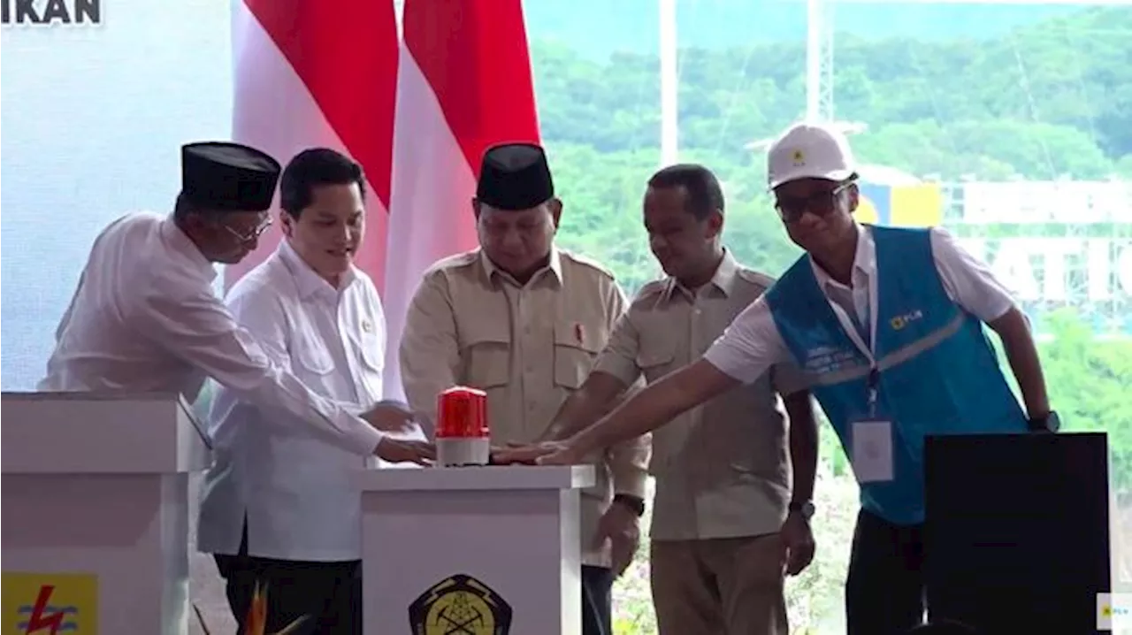 37 Mega Proyek Listrik Diresmikan Prabowo, Mayoritas Energi Bersih!