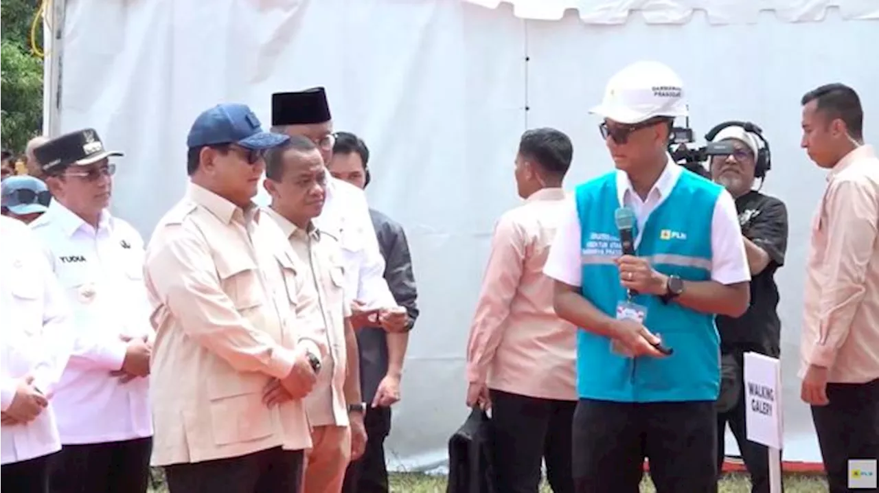 Prabowo Resmikan Proyek Energi Terbesar Dunia Rp 72 T, Ini Daftarnya