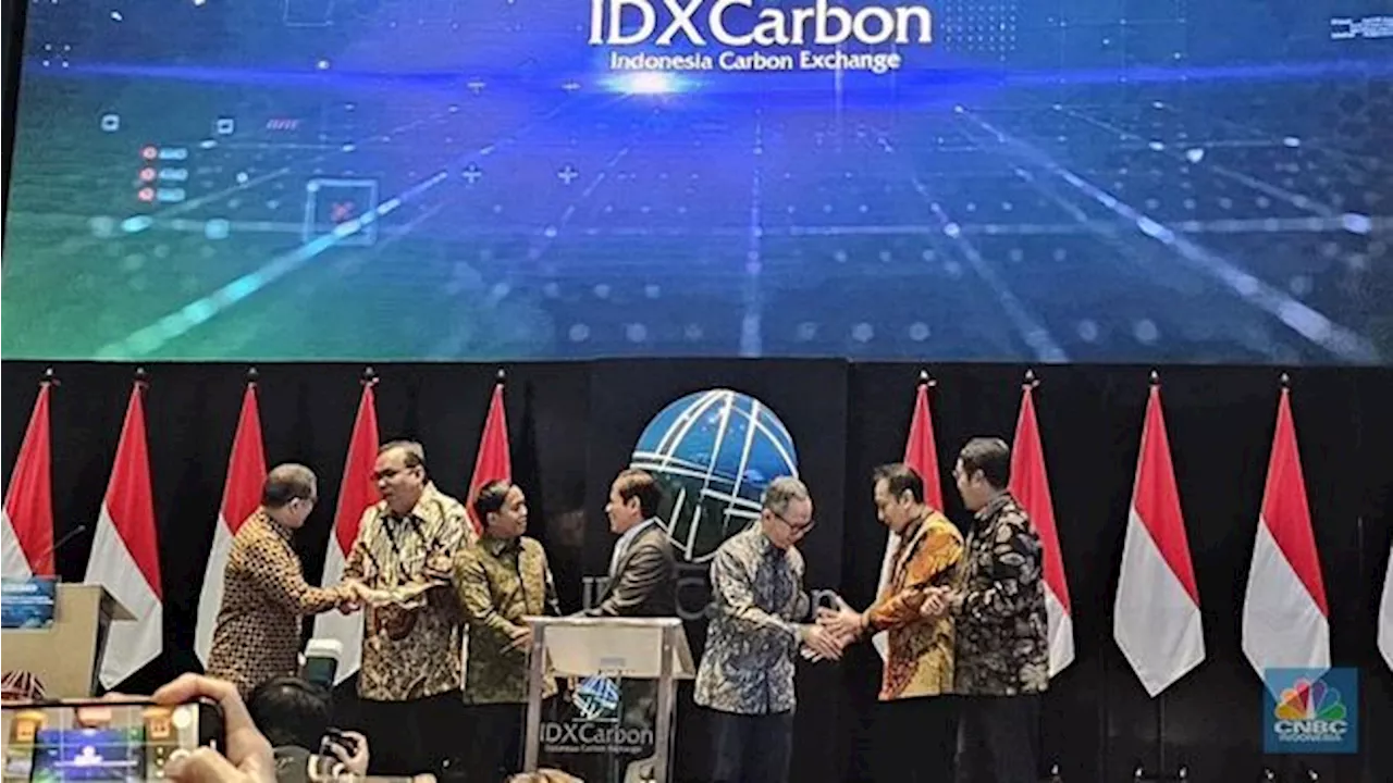 Resmi, RI Luncurkan Perdagangan Karbon Internasional Pertama