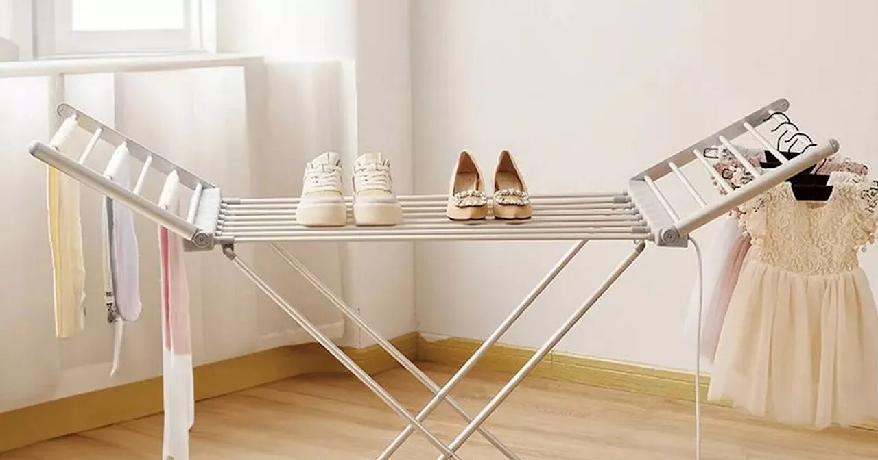 Debenhams' Heated Clothes Airer – 60% Off and Saves on Energy Bills