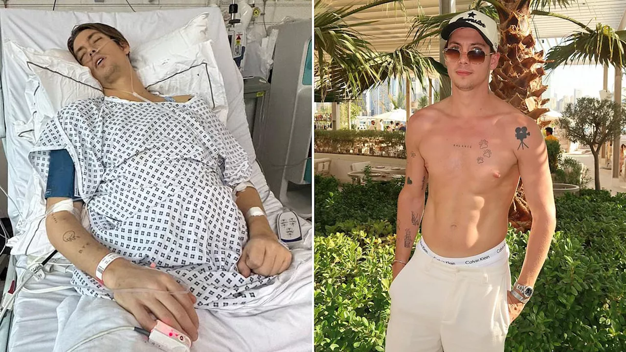 Made In Chelsea star reveals he nearly died, dropped 22lbs in a week and was left needing a catheter...