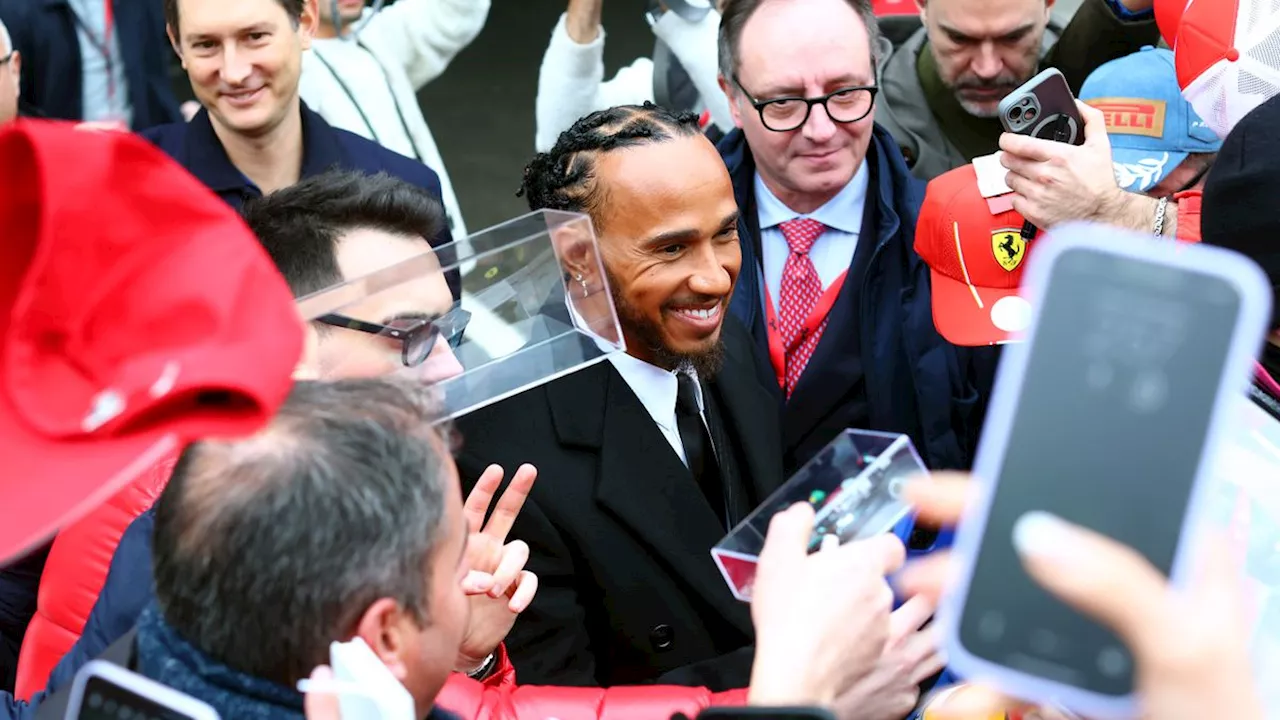 Lewis Hamilton beginnt seine Ferrari-Ära