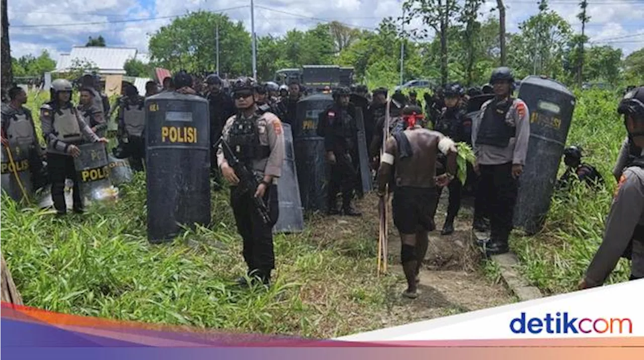 Konflik Antarkelompok di Timika Berujung Damai, 11 Orang Luka Panah