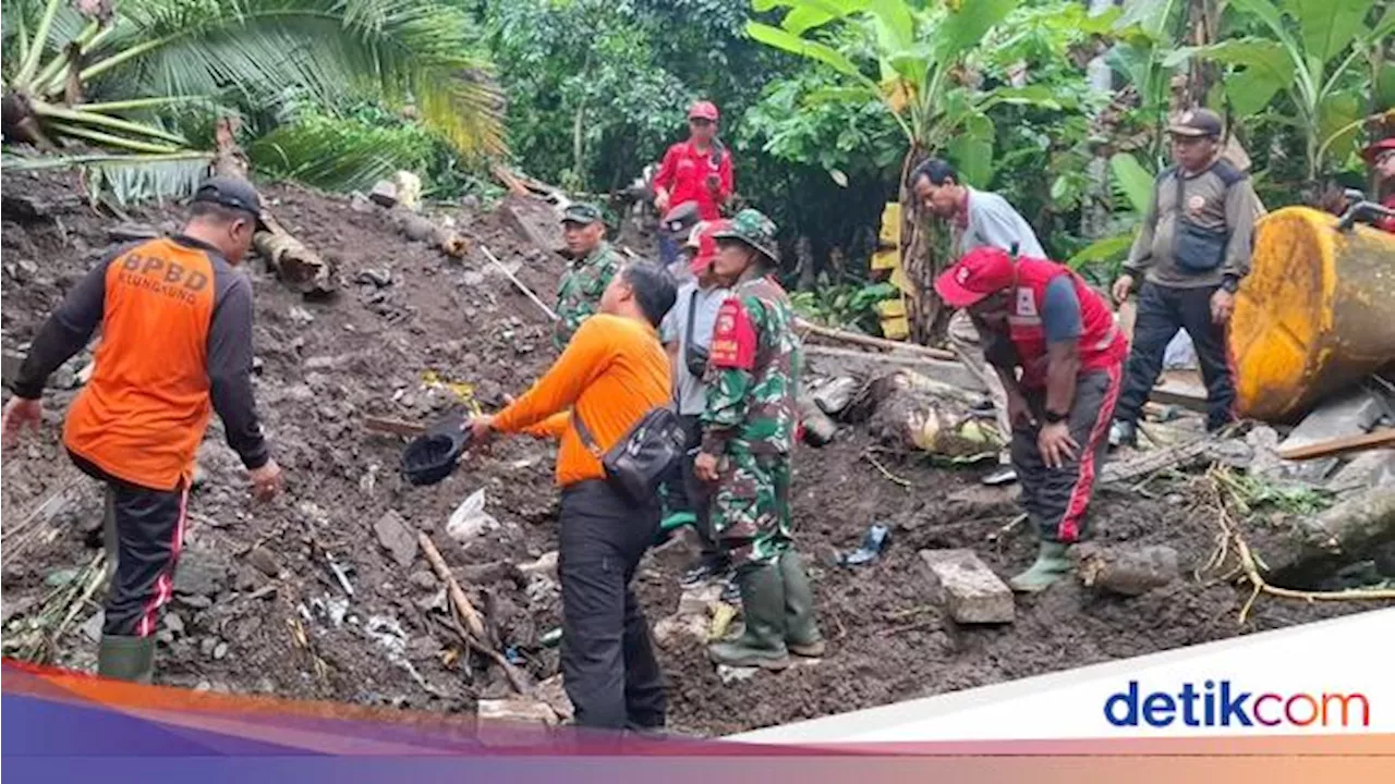 Kronologi Longsor Tewaskan 4 Warga Saat Meditasi di Klungkung