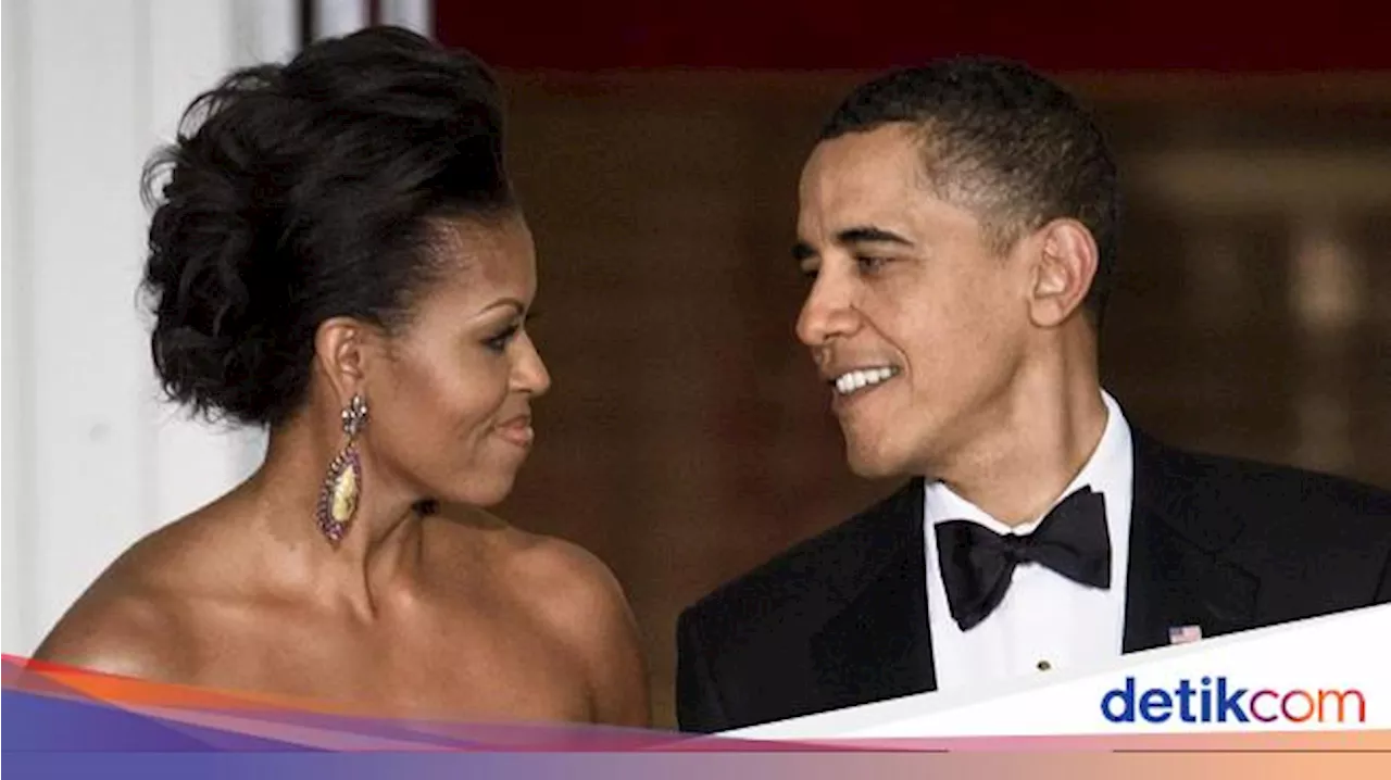 Tamparan buat Gosip! Barack dan Michelle Obama Berikan Bukti Keharmonisan