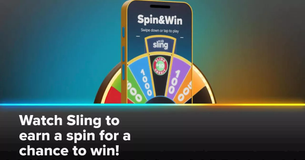 Sling's Spin & Win: Watch TV, Win Big Rewards