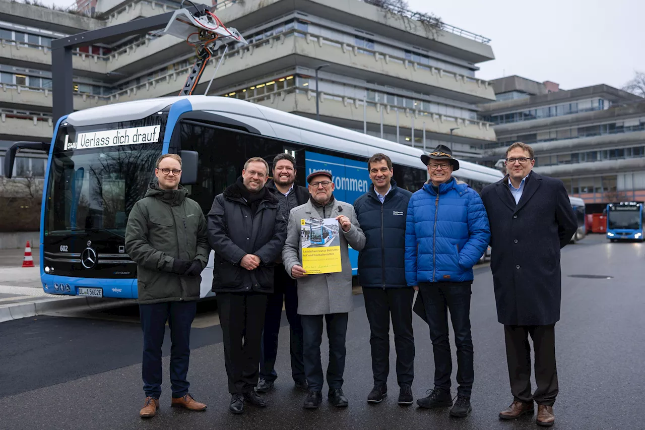 Baden-Württemberg fördert E-Bus-Lader in Ulm und Neu-Ulm