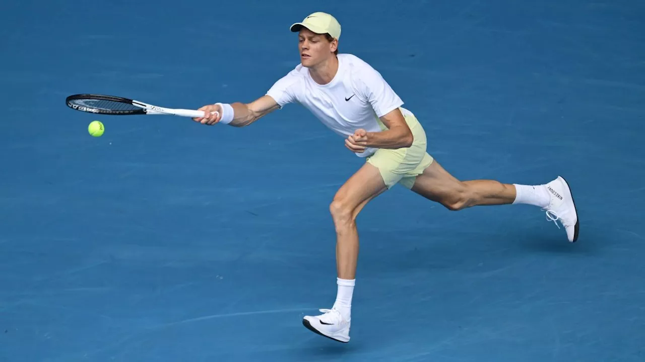 Sinner leva susto, mas derrota Rune em jogo dramático nas oitavas do Australian Open