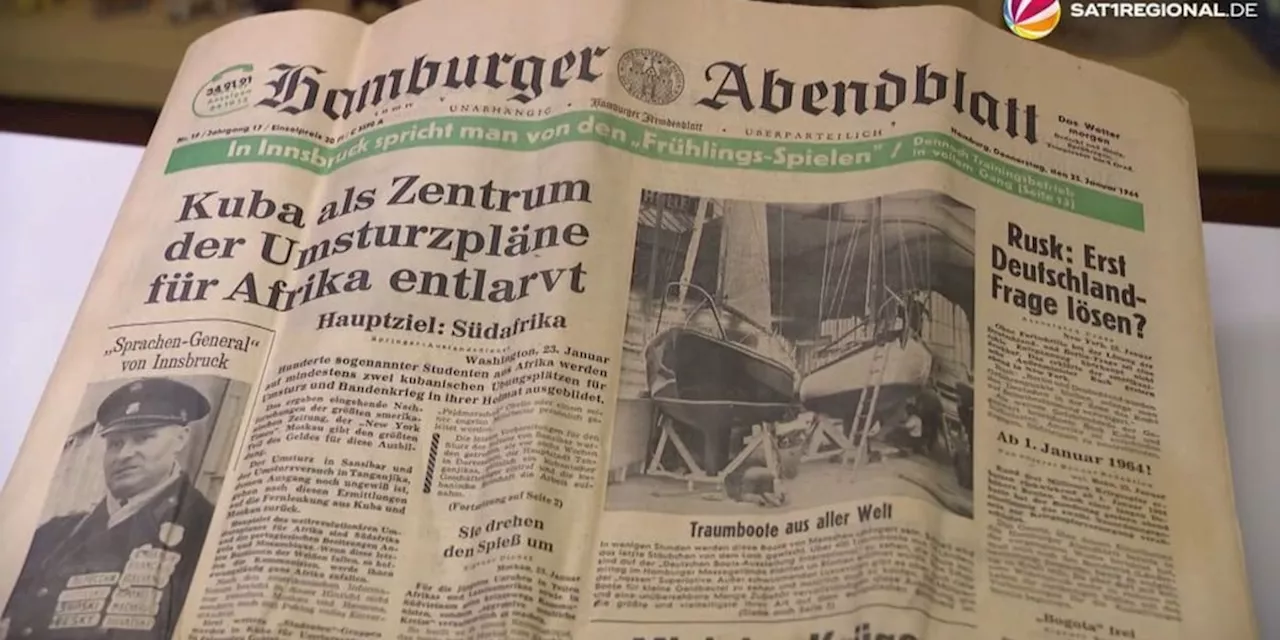 61 Jahre alte Zeitung gefunden