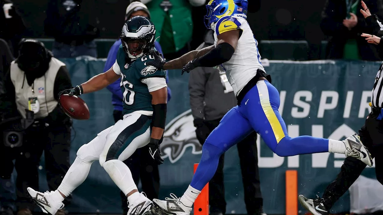 Eagles beat Rams 28-22; Philly will host Commanders in NFC championship game