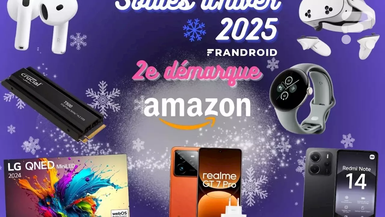 Amazon dégaine de belles offres pour les soldes : voici les 17 deals à retenir