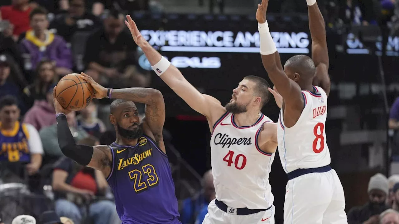 Clippers Sconfiggono Lakers nel Primo Derby di Los Angeles al Intuit Dome