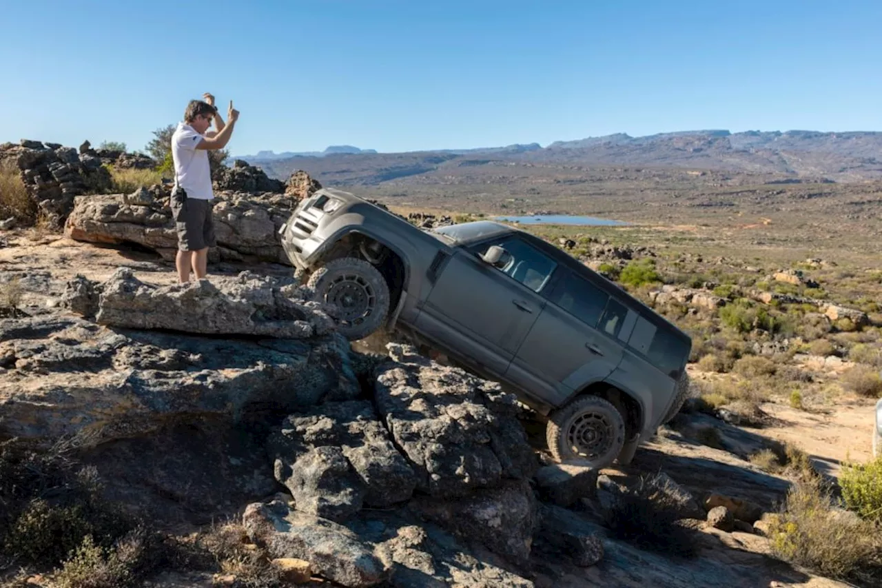 If you want to climb rock walls and evade leopards, the 626-horsepower Land Rover Defender Octa is for you