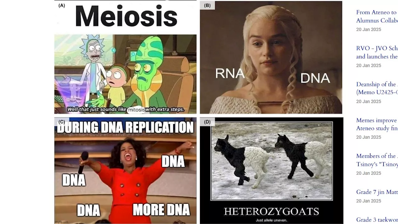 Memes help senior high school students learn biology better — Ateneo study