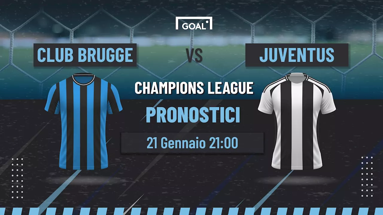 Club Brugge-Juventus: Pronostici, Quote e Analisi della Partita