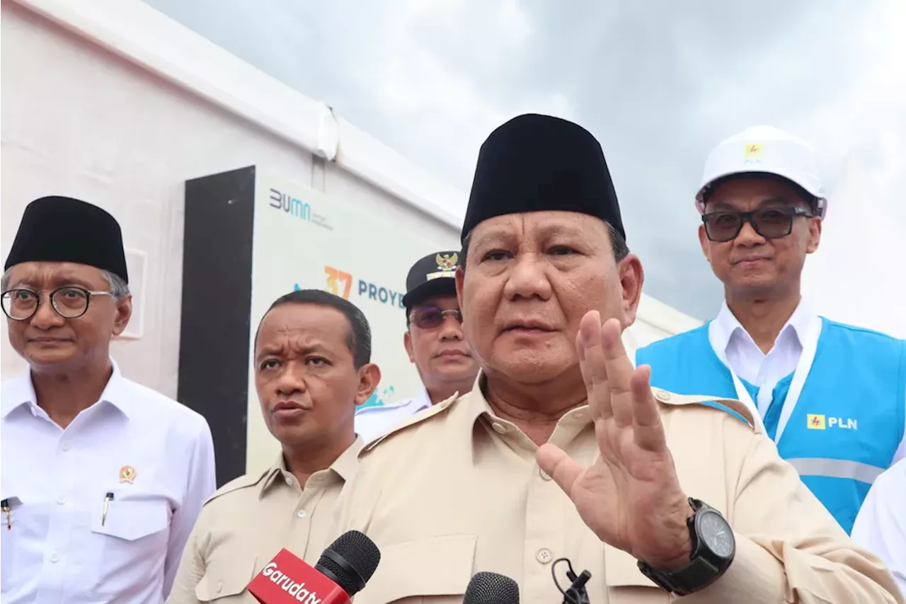 Prabowo: Indonesia Segera Capai Kemandirian Energi