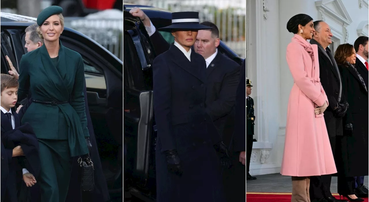 Trump, i look dell'inauguration day: Melania chic (ma un po' austera), Ivanka parigina, Usha Vance outsider, J