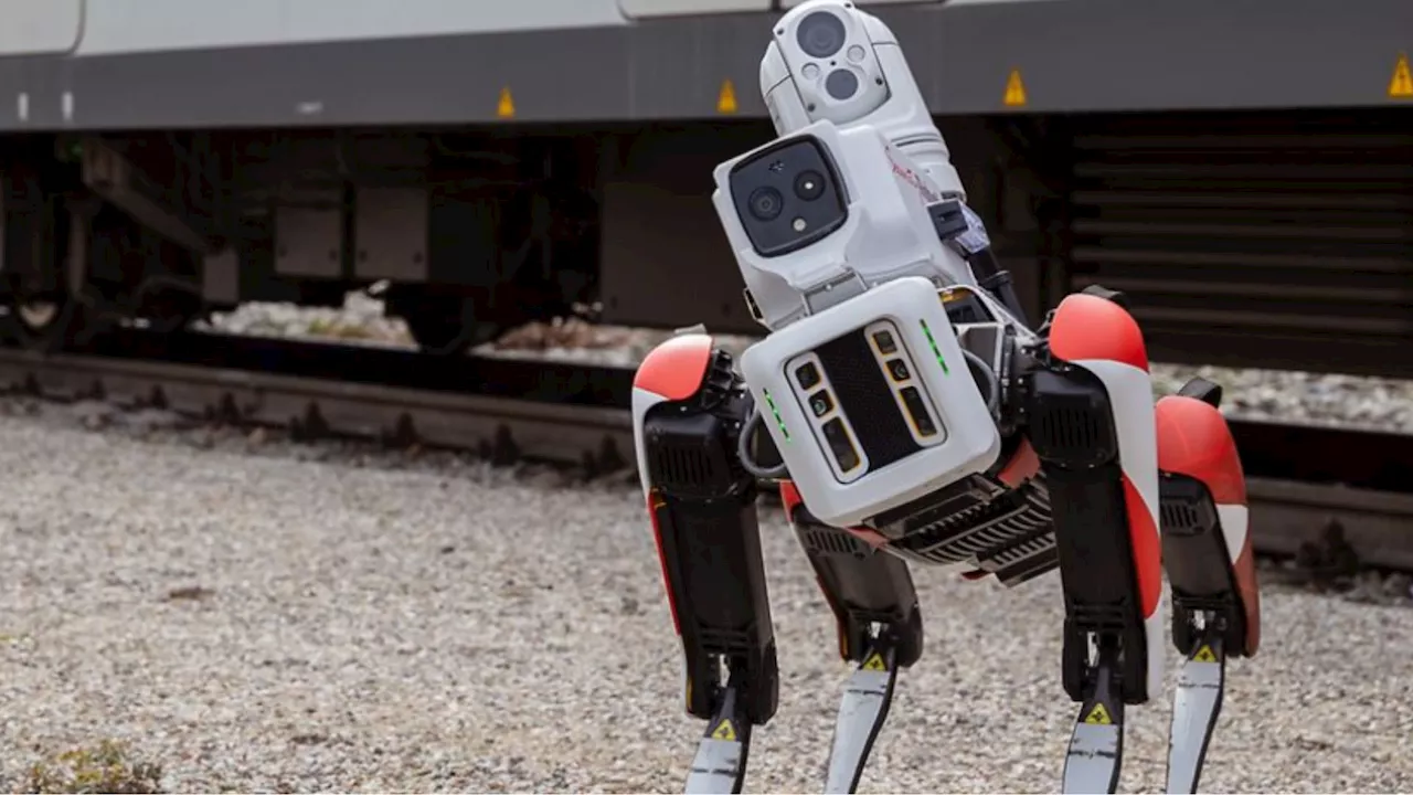 Robot Dog Spot Patrols Munich Trains to Combat Graffiti Vandalism