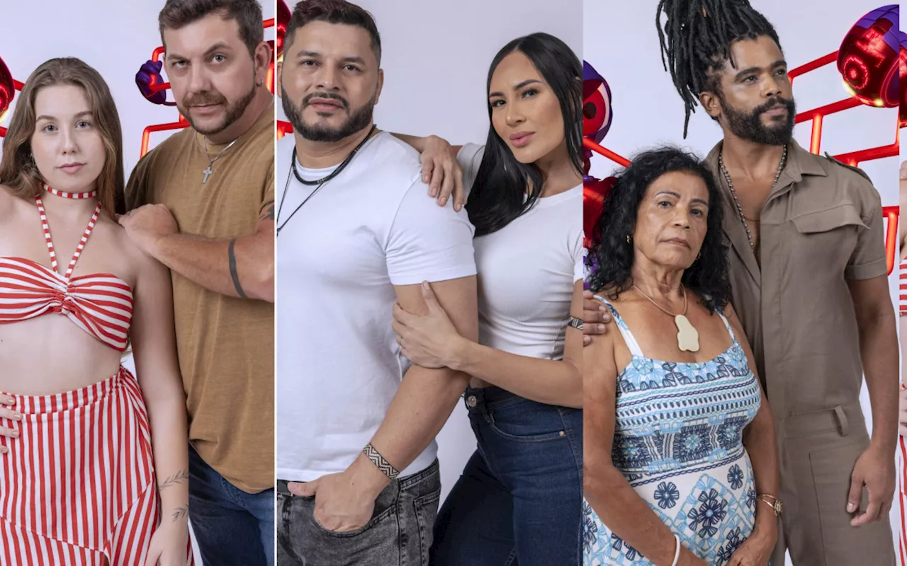 BBB 25: Edilberto e Raissa, Arleane e Marcelo e Diogo Almeida e Vilma estão no paredão