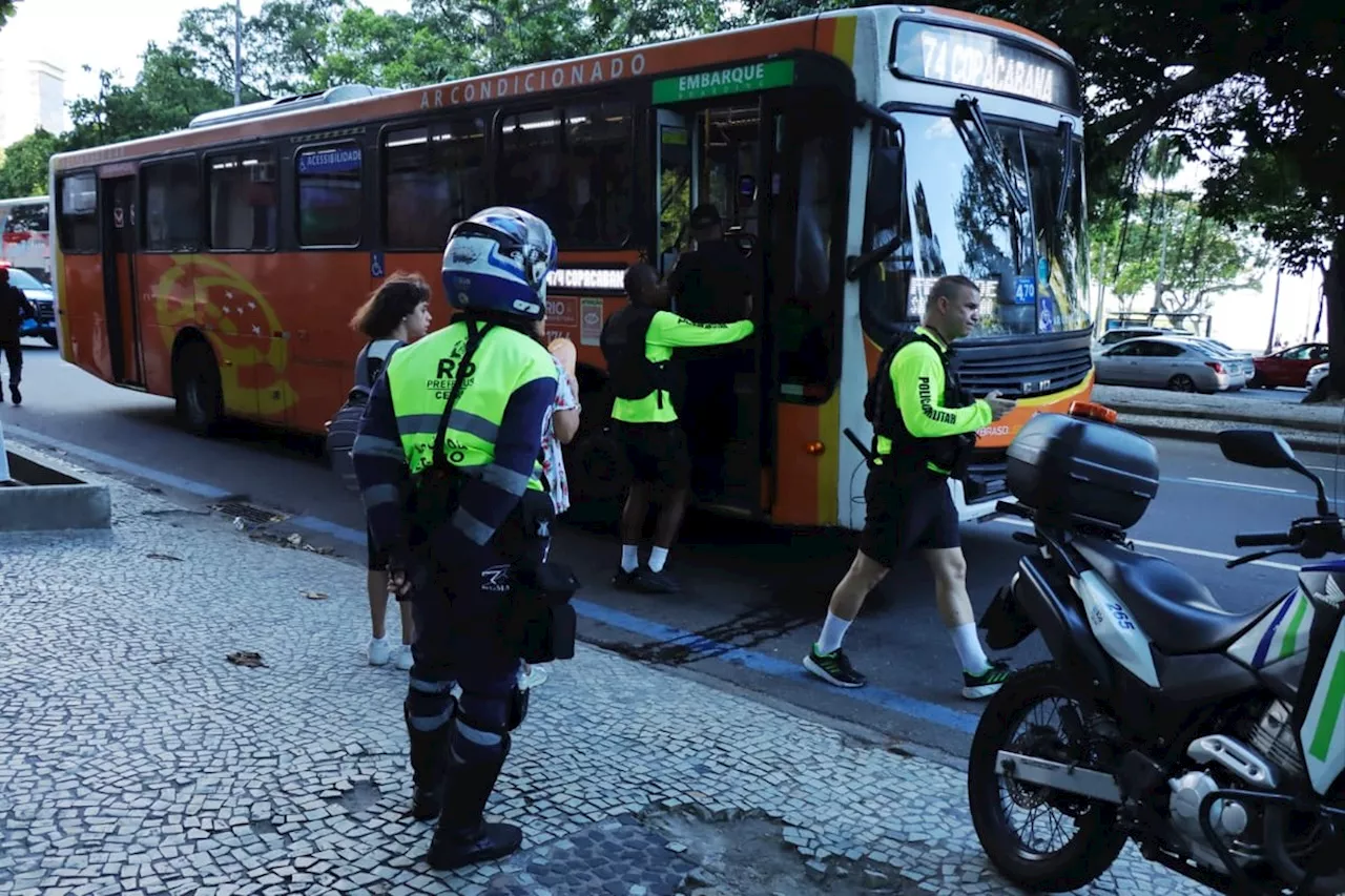 PM prende suspeito de roubo a ônibus em Botafogo, Zona Sul do Rio