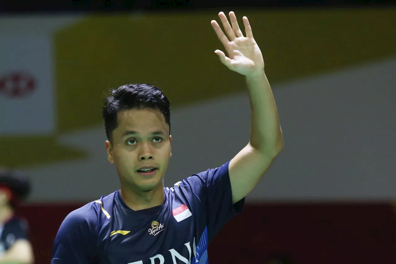 Anthony Ginting Absen di Indonesia Masters 2025 karena Cedera Bahu