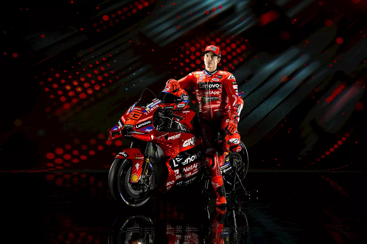 Tersenyum Bersama Gresini Racing, Marc Marquez Siap Jadi Protagonis di Ducati