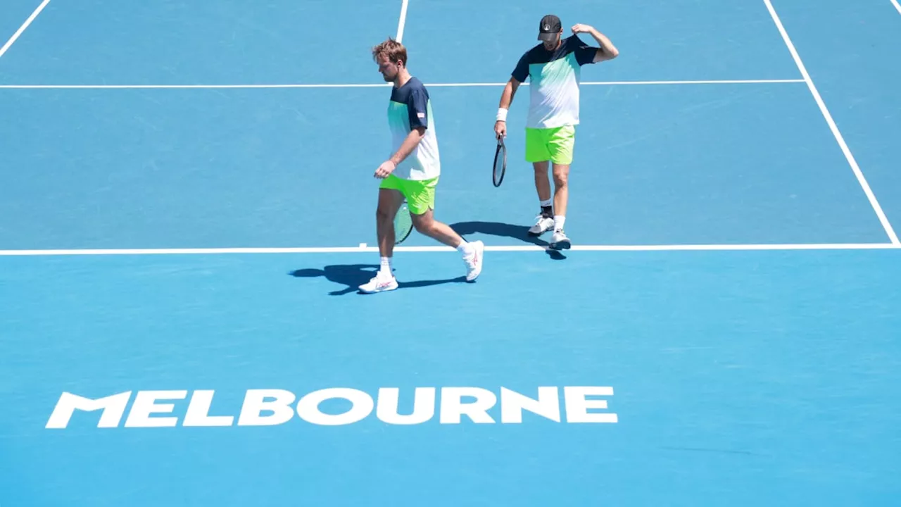 Tennis: Doppel Krawietz/Pütz im Viertelfinale von Melbourne