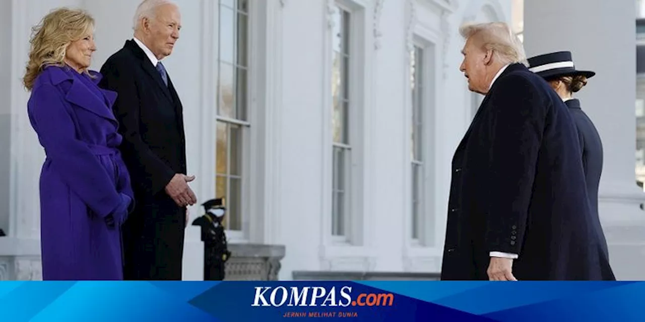 Jelang Pelantikan, Trump Diantar Biden di ke Gedung Capitol Sesuai Tradisi