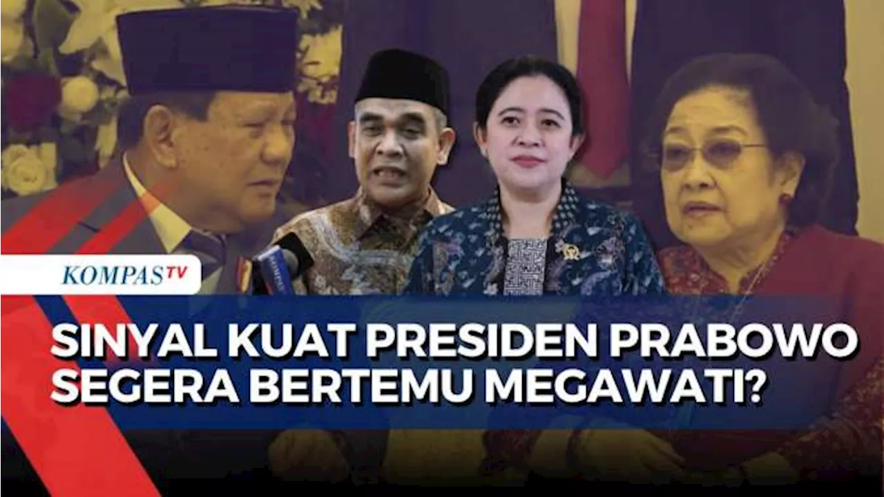 [FULL] Respons Jokowi-Muzani hingga 'Sinyal' Unggahan Puan soal Pertemuan Prabowo & Megawati