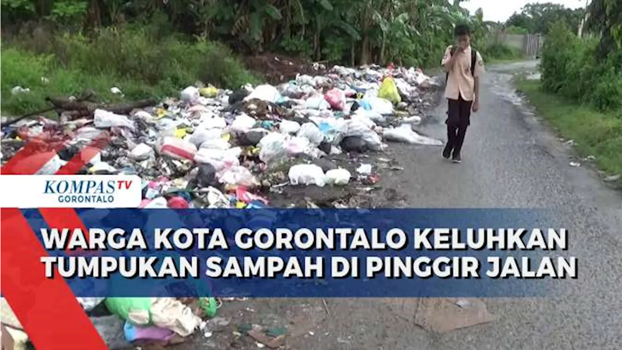 Warga di Kota Gorontalo Keluhkan Tumpukan Sampah Hingga Sebabkan Bau Busuk