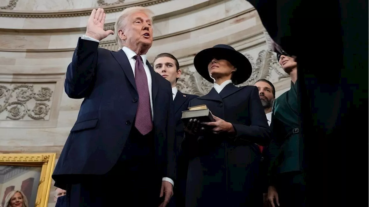 Trump Sworn In as 47th President, Recalls Near-Fatal Shooting Attempt