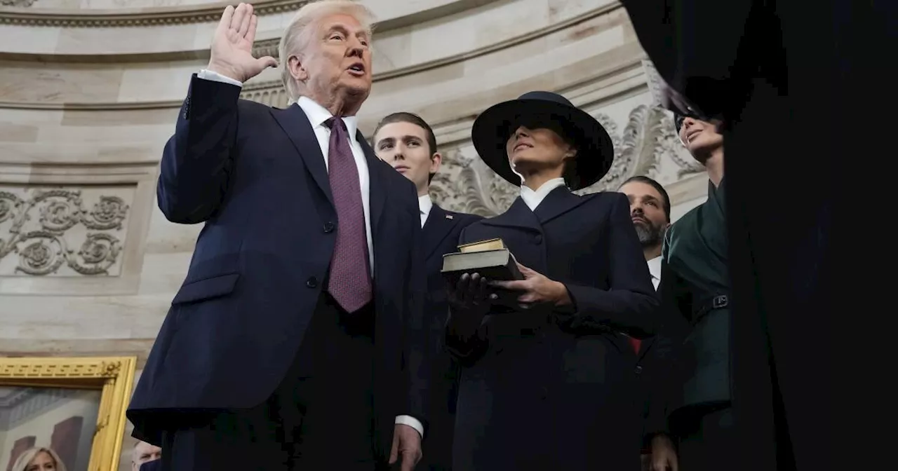 Live inauguration updates: Trump takes oath of office after historic reelection