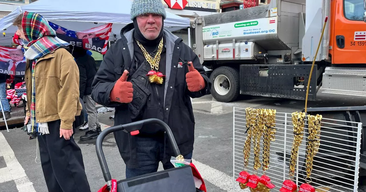 Trump Supporters Gather for Inauguration Amid Cold Weather