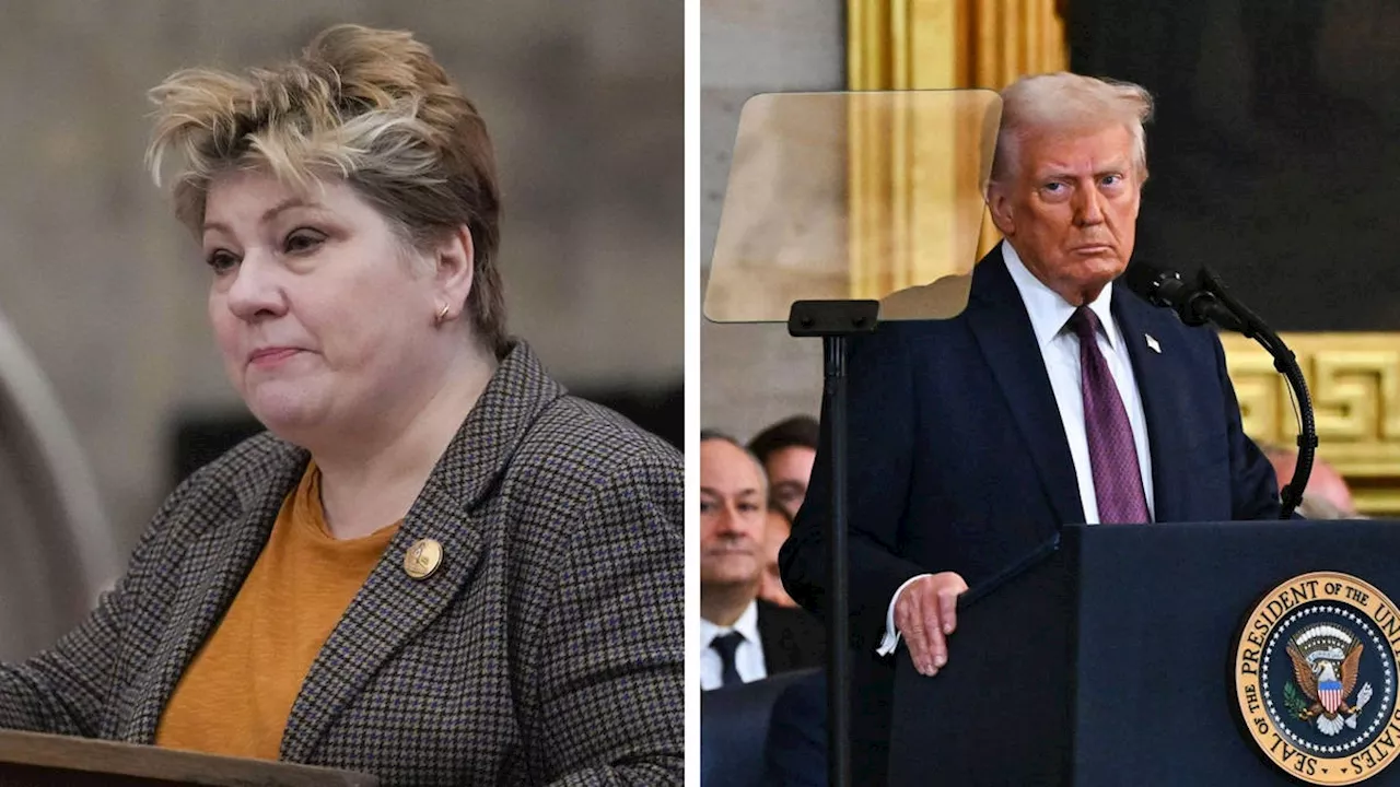 Take Donald Trump seriously, not literally, warns Emily Thornberry following inauguration