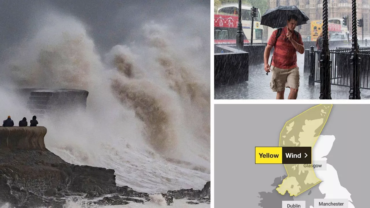 UK Battered by 'Weather Bomb' with Strong Winds, Heavy Rain, and Snow