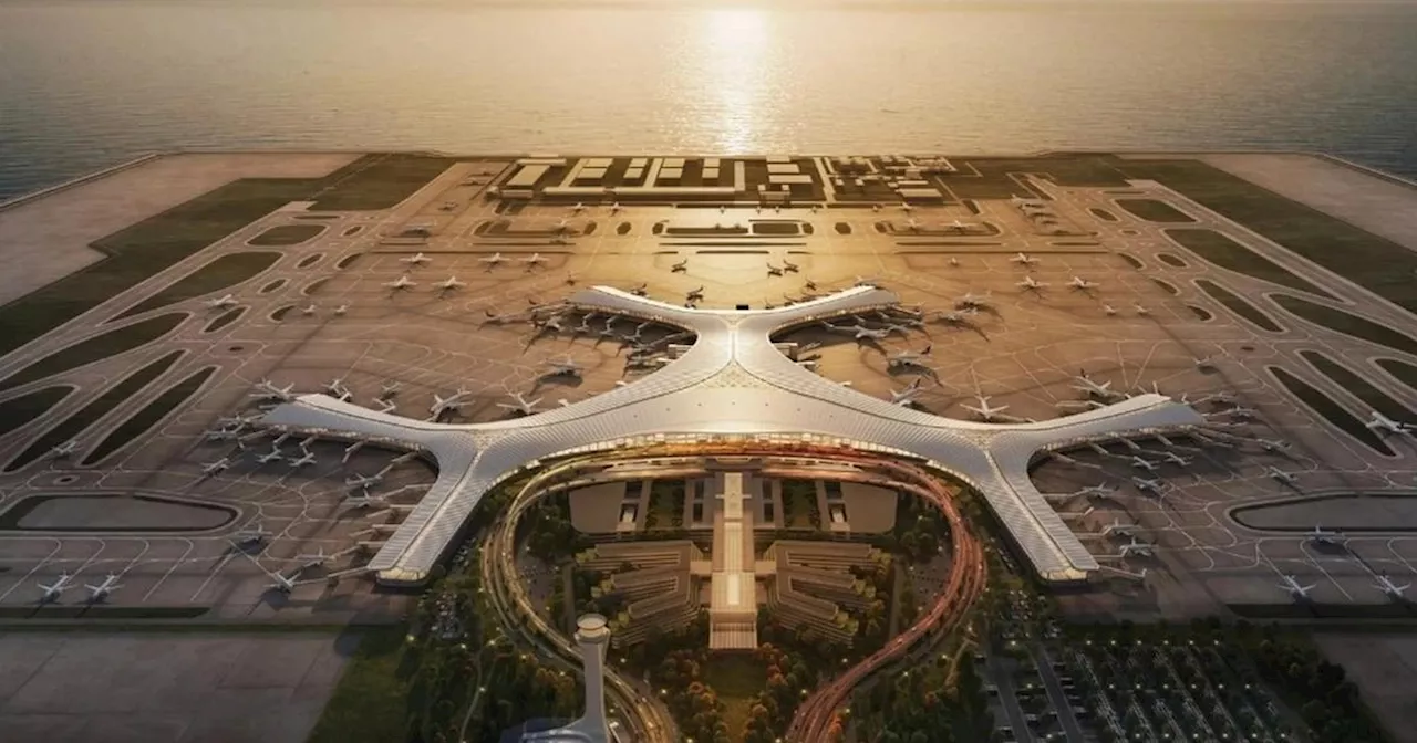 En Chine, une île artificielle va accueillir le plus grand aéroport du monde