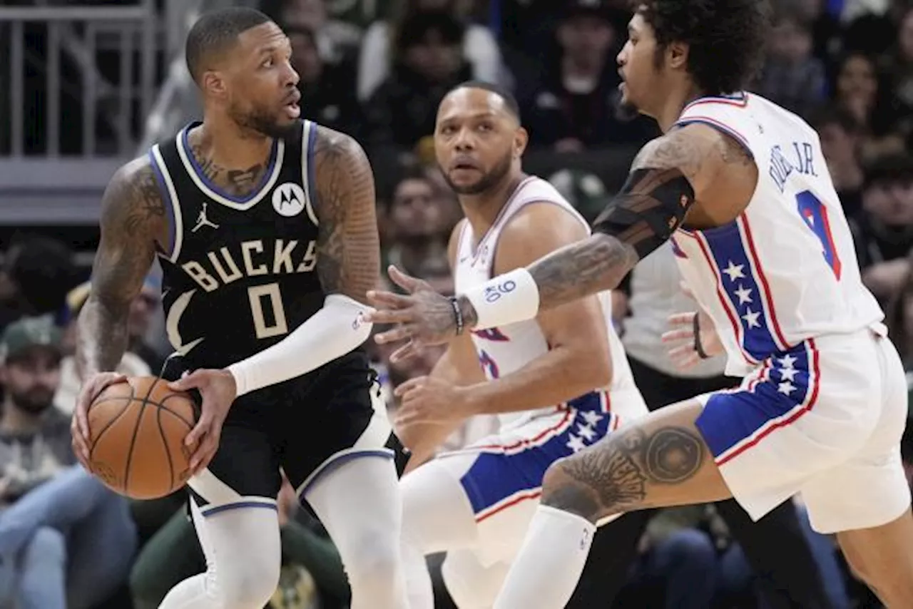 Les Bucks humilient les 76ers, le Thunder domine Brooklyn et Portland s'impose enfin