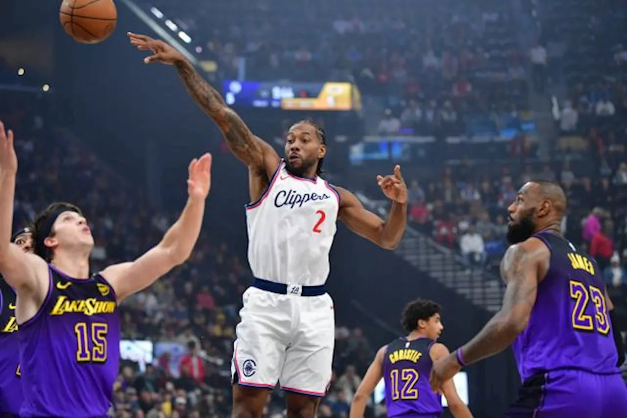 Les Clippers remportent le derby de Los Angeles face aux Lakers en NBA