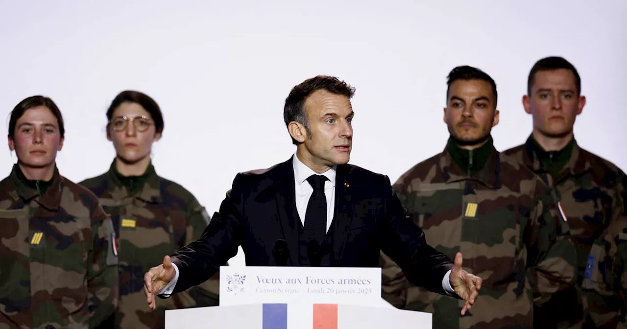 Armées : Emmanuel Macron veut pouvoir «mobiliser» davantage de jeunes volontaires en «renfort»