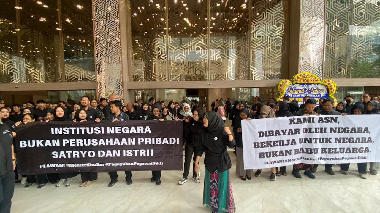 Fakta-Fakta Mendikti Saintek Satryo Soemantri Brodjonegoro Didemo Karyawan: Dianggap Arogan