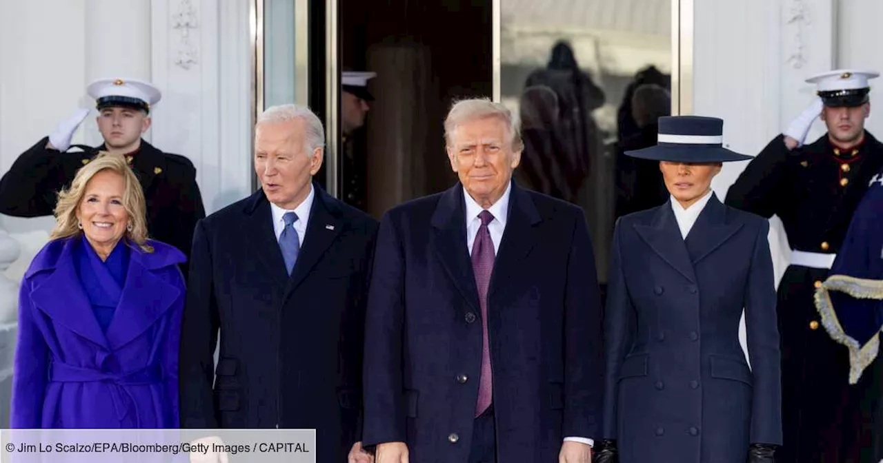 Le Look Élégant de Melania Trump lors de l'Investiture de Donald Trump