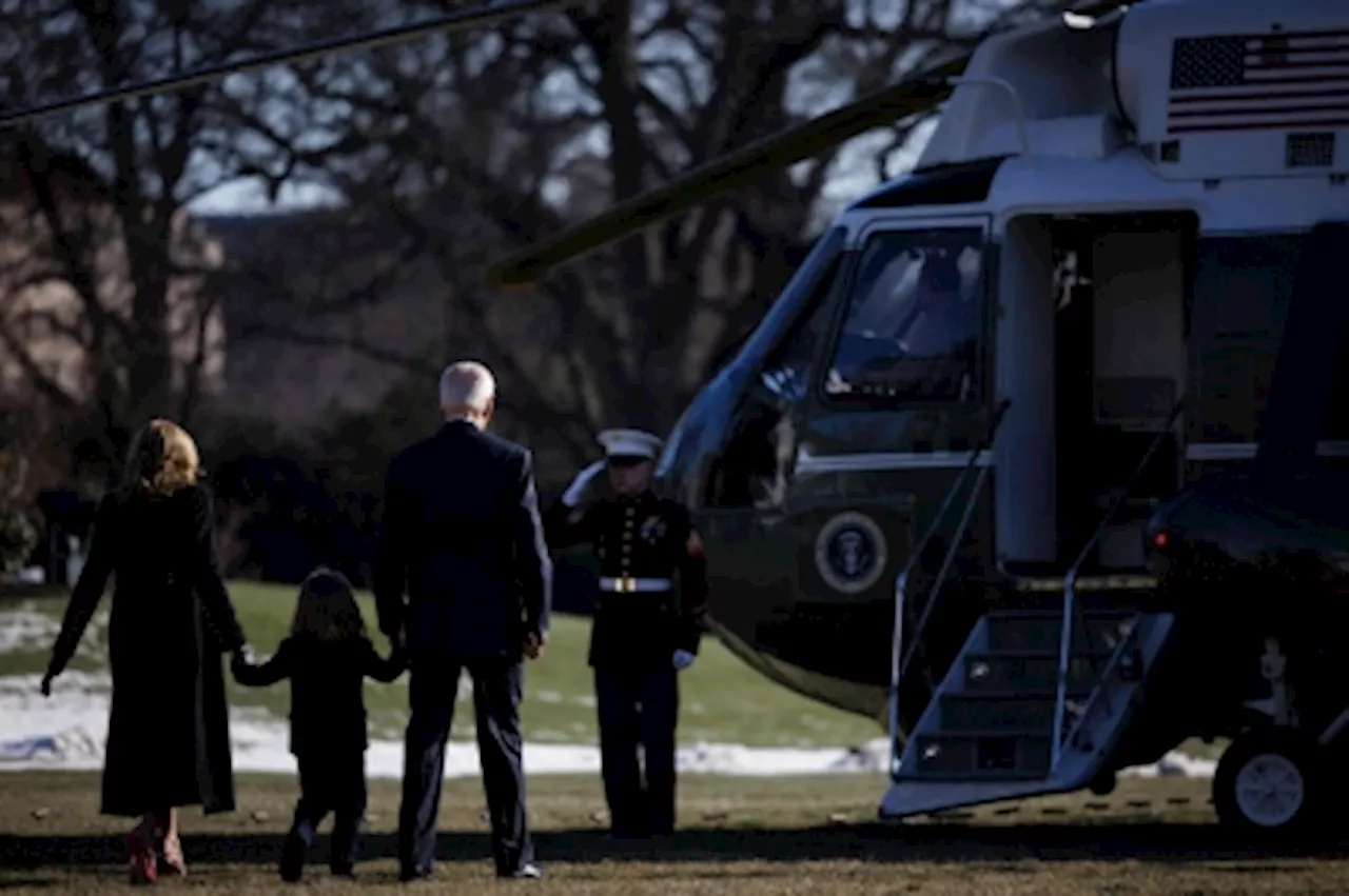 Biden pays tribute to Martin Luther King Jr on last full day as US president