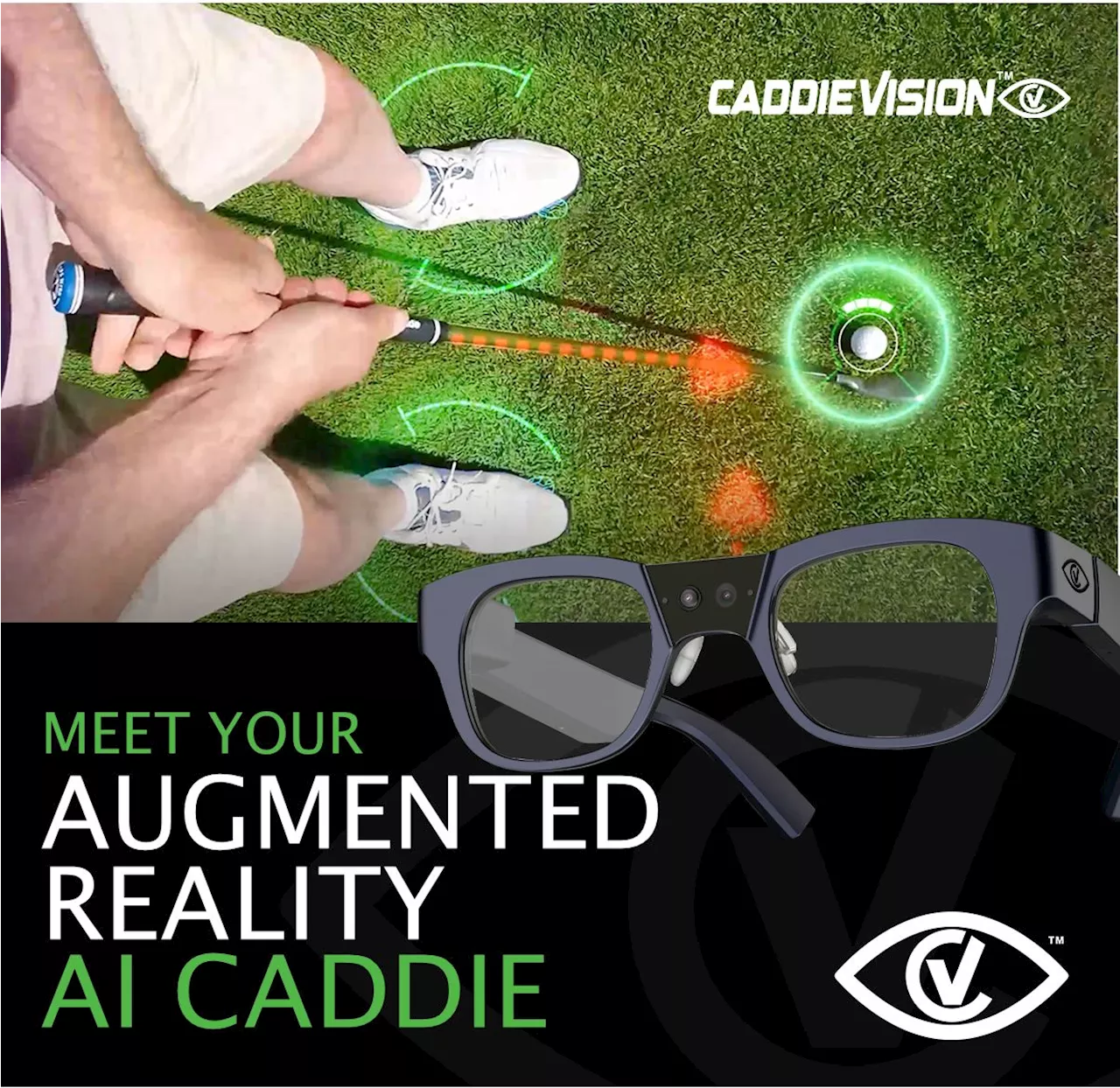 Perfect your golf game with CaddieVision™: An augmented reality AI caddie now available on Indiegogo